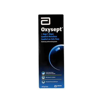 Oxysept 1 Step lenzenvloeistof voor 1 maand 300 Milliliter