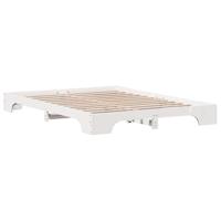 Bedframe Wit 140 x 200 cm Massief grenenhout - thumbnail