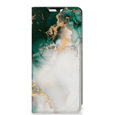 Standcase voor Samsung Galaxy A33 5G Marmer Groen Standcase voor Samsung Galaxy A33 5G Marmer Groen
