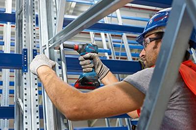 Bosch Professional GSB 18V-55 Accu Klop-/Schroefboormachine 18V + GDX 18V-200 Accu slagmoersleutel 18V 4.0Ah in L-Case - 06019J2208