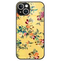 iPhone 14 glazen hardcase - Florals for days - thumbnail