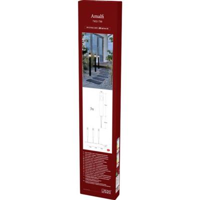 KonstSmide Tuinlampen 12 voltAmalfi (3x) 75cm antraciet - 7452-750