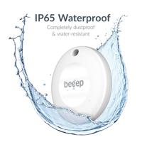 Beeep BeTag Android Tracker White & Keychain White - 3 pack - thumbnail