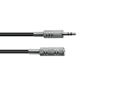 OMNITRONIC Jack Extension 3.5 stereo 3m