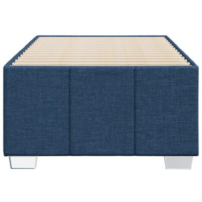 Bedframe zonder matras 120x190 cm stof blauw