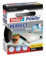 Tesa Textieltape extra power perfect zwart - thumbnail