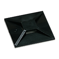 pgb-Europe SMART | Plakzadel kabelbinder 28x28 zwart SM0PZVN00280028Z5 - thumbnail
