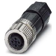 Phoenix Contact 1424655 Sensor/actuator connector, niet geassembleerd M12 Aantal polen (sensoren): 4 1 stuk(s)