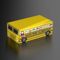 Squaroes - Collectors Case South Park™ - School Bus - thumbnail
