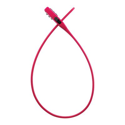 TRELOCK zahlen-kabelschloss "strap it" cable tie clamp strap it pink TRELOCK zahlen-kabelschloss "strap it" cable tie clamp strap it pink