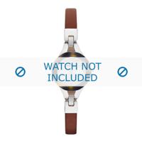 Horlogeband Armani AR7392 Leder Bruin 9mm - thumbnail