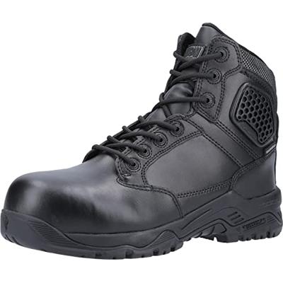 Magnum M801550 Strike Force 6.0 Leather Composite Toe & Plate Waterproof Side Zip - Black - 42