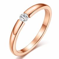 Cilla Jewels edelstaal ring Crystal Rose-15mm - thumbnail