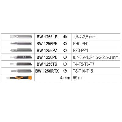 Beta Easy | 1256/C21-1 | MICRO SCHROEVENDRAAIERSET - 012566122