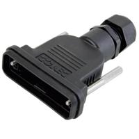 Conec 165X14839XE 165X14839XE D-sub behuizing Aantal polen: 25 Kunststof 180 ° Zwart 1 stuk(s) - thumbnail