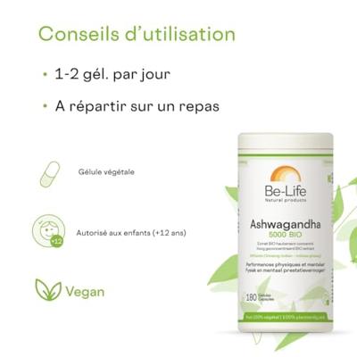 Be-Life Ashwagandha 5000 180 Capsules