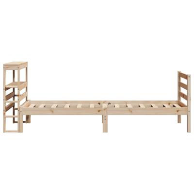Bedframe zonder matras massief grenenhout 90x200 cm - thumbnail