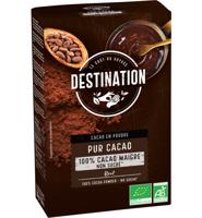 Destination Destination Cacao 100% Mager 10-12% Bio (250g) - thumbnail