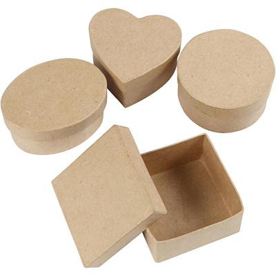 Creativ Company Medium dozen, h: 5 cm, d 10-12 cm, 4 stuk/ 1 doos