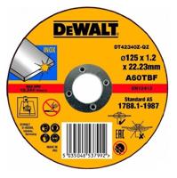 DEWALT Doorslijpschijf Roestvrij staal DT42340Z-QZ - thumbnail