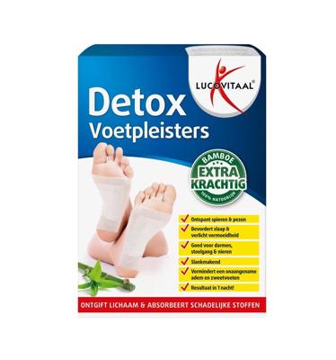 Lucovitaal Detox voetpleisters 10 Stuks Lucovitaal Detox voetpleisters 10 Stuks