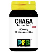SNP Chaga fermented 400 mg puur 60 Vegetarische capsules - thumbnail
