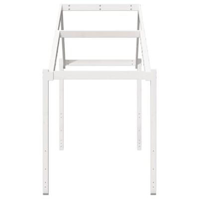 Kinderbedhuisje 203x80,5x142 cm massief grenenhout wit Kinderbedhuisje 203x80,5x142 cm massief grenenhout wit