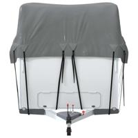 Caravan dakbedekking 1000x300 cm vliesvlies grijs - thumbnail