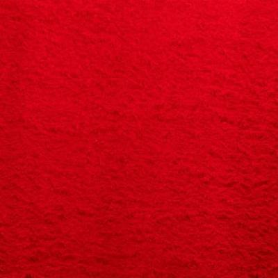 Vloerkleed HUARTE laagpolig zacht wasbaar 200x200 cm rood - thumbnail