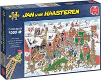 Jan Van Haasteren legpuzzel - santa&apos;s village, 5000st. - thumbnail