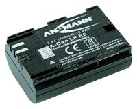 Ansmann A-Can LPE6 Camera-accu Vervangt originele accu LP-E6 7.4 V 1400 mAh - thumbnail