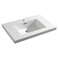 Wastafel Differnz Reno 75 cm Wit Differnz - thumbnail