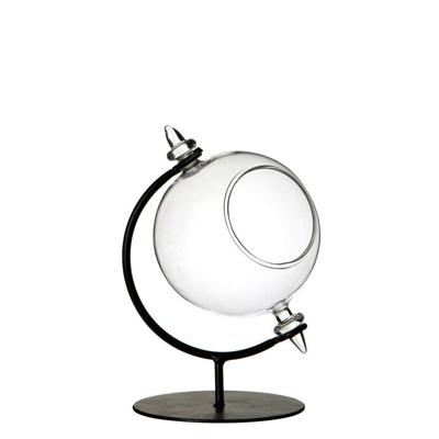 Wereldbol Glas 14cm Voor Theelichtje