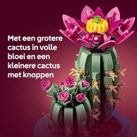LEGO BOTANICALS 11509 Bloeiende cactus - thumbnail