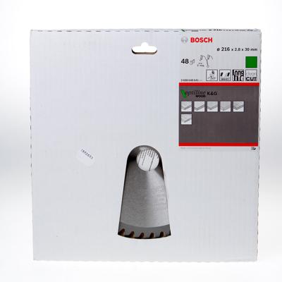 Bosch Professional Cirkelzaagblad PRO Wood | Ø 216 x 2,8 x 30mm 48T - 2608640641 Bosch Professional Cirkelzaagblad PRO Wood | Ø 216 x 2,8 x 30mm 48T - 2608640641