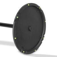 Gravity SP 3202 LRB studiomonitor statief met zware ronde voet - thumbnail