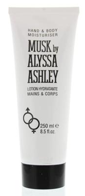 Alyssa Ashley Musk hand & body lotion tube 250 Milliliter