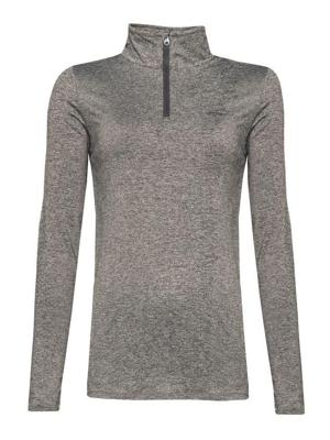 Protest Fabrizm 44287 Zip Top Dames Fleece Dark Grey Melee L/40 Protest Fabrizm 44287 Zip Top Dames Fleece Dark Grey Melee L/40