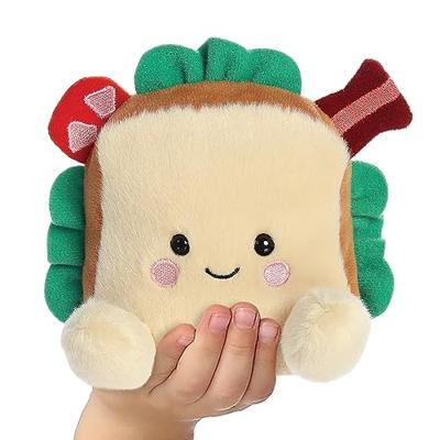 Palm Pals BLT sandwich knuffeltje - 13 cm Palm Pals BLT sandwich knuffeltje - 13 cm