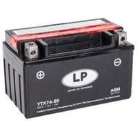 Landport accu ltx7a-bs / ytx7a-bs agm o.a. mio/china scooter - thumbnail