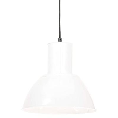 VidaXL Hanglamp rond 25 w e27 28,5 cm wit VidaXL Hanglamp rond 25 w e27 28,5 cm wit