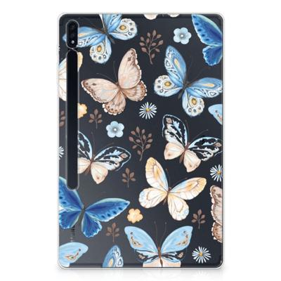 Back Case voor Samsung Galaxy Tab S7 Plus | S8 Plus Vlinder Back Case voor Samsung Galaxy Tab S7 Plus | S8 Plus Vlinder