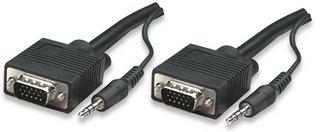 SVGA-kabel met audio 1,8 m