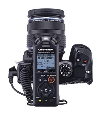 OM System LS-P5 digitale handheld audiorecorder