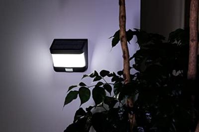 Lutec Solar wandlampTry zwart - 6939101330