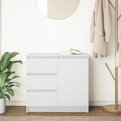 Dressoir met lade 71x35x65 cm spaanplaat wit