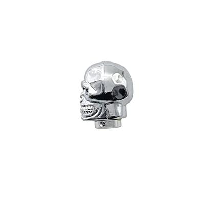 Simoni Racing Pookknop Skull - Chroom + Rode Ogen SRPK56X Simoni Racing Pookknop Skull - Chroom + Rode Ogen SRPK56X