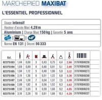 Little Jumbo Trap Maxibat 2375 - 1x3 treden - 1223750103 - thumbnail