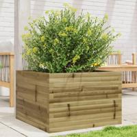 VidaXL Plantenbak 70x70x45,5 cm geïmpregneerd grenenhout - thumbnail