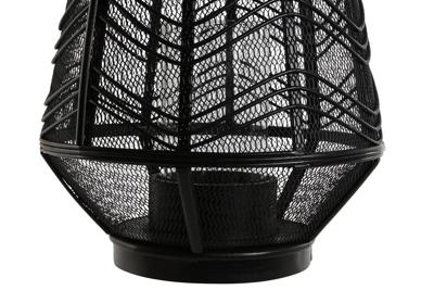 Kaarshouder Home ESPRIT Zwart Metaal 27,5 x 27,5 x 40 cm Kaarshouder Home ESPRIT Zwart Metaal 27,5 x 27,5 x 40 cm